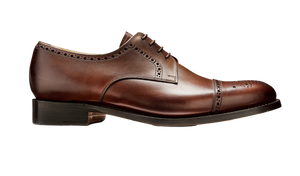 Barker Mowbray Oxford Shoes - Ebony Calf