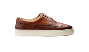 Barker Owen Sneakers - Walnut Calf