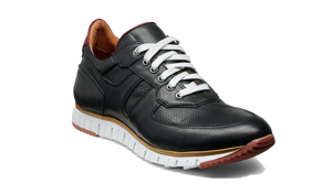 Barker Pace Sneakers - Black Calf