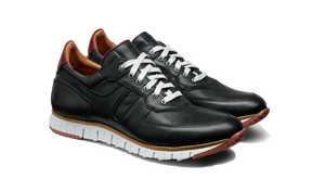 Barker Pace Sneakers - Black Calf