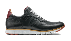 Barker Pace Sneakers - Black Calf