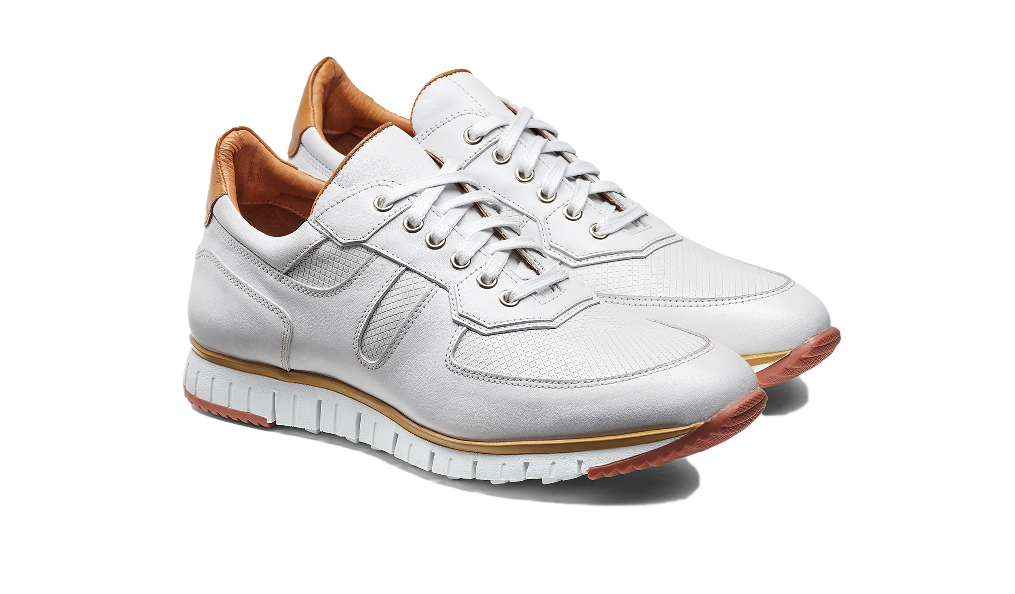 Barker Pace Sneakers - Natural Calf Cognac