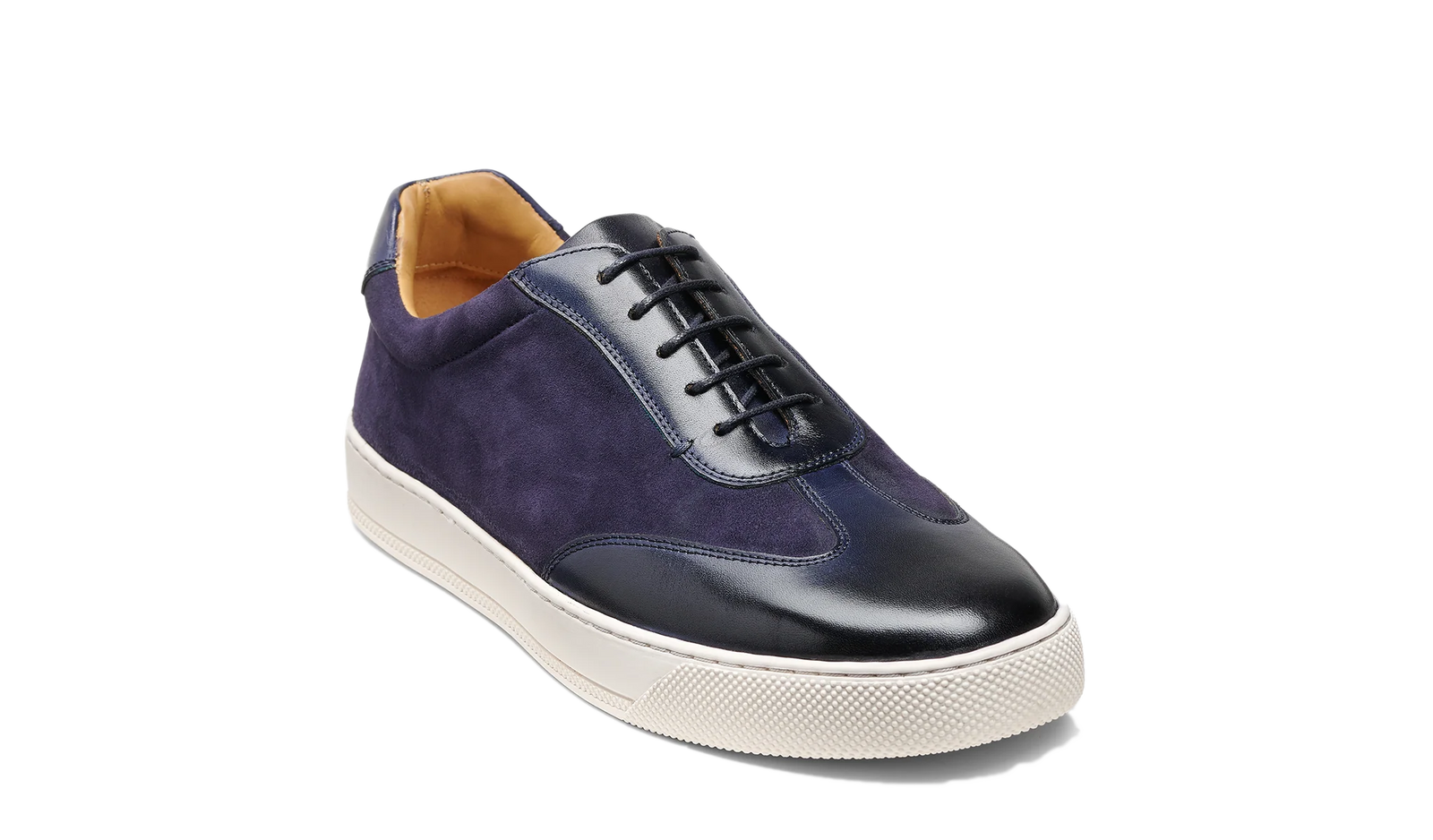 Barker Stig Sneakers - Navy Suede / Calf