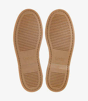 LOAKE Padstow Boat Shoe - Brown Nubuck