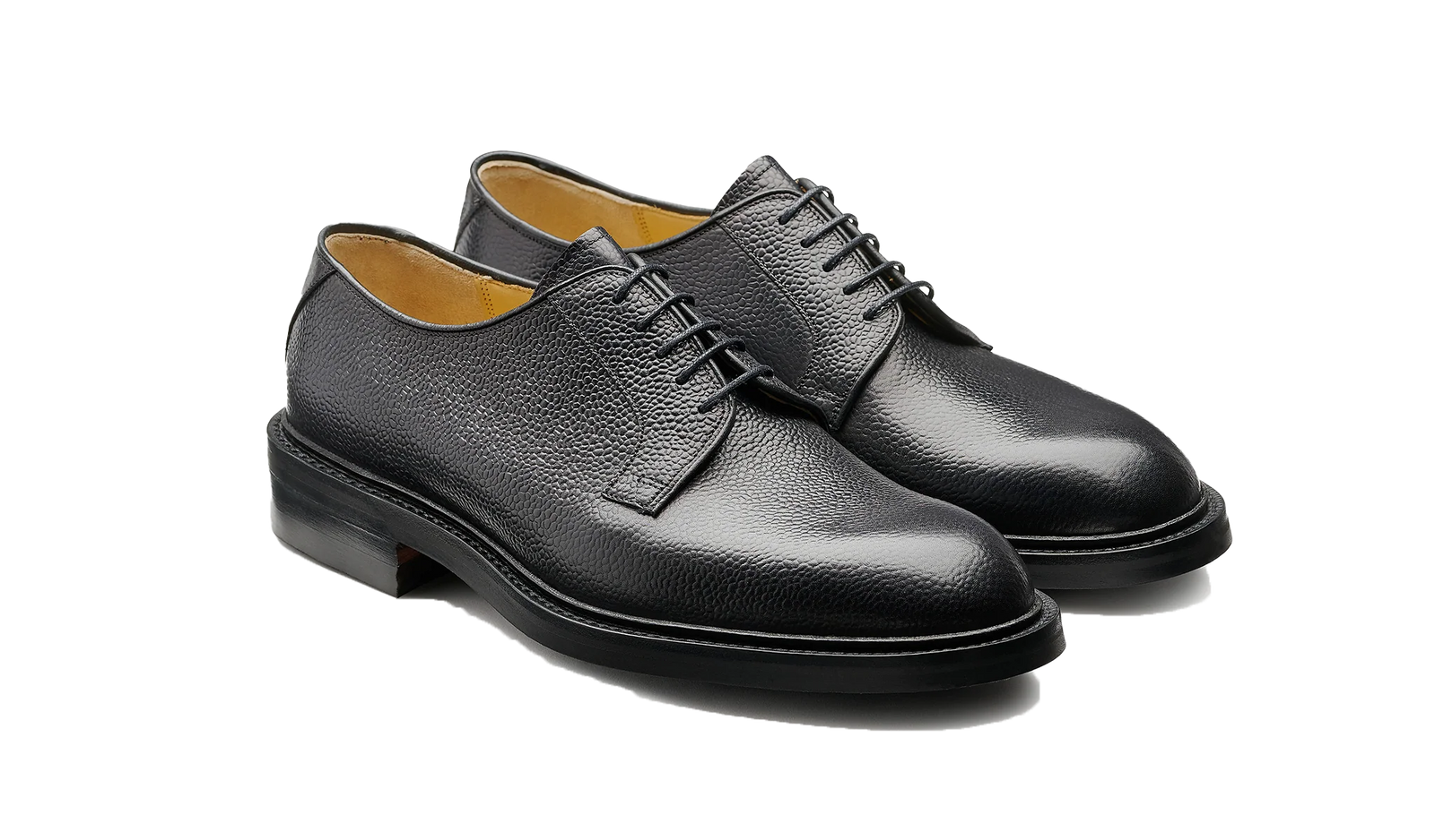 Barker Penrith Oxford Shoes - Black Grain