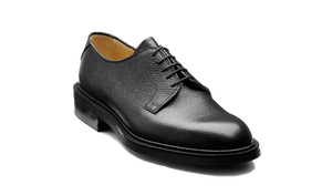 Barker Penrith Oxford Shoes - Black Grain