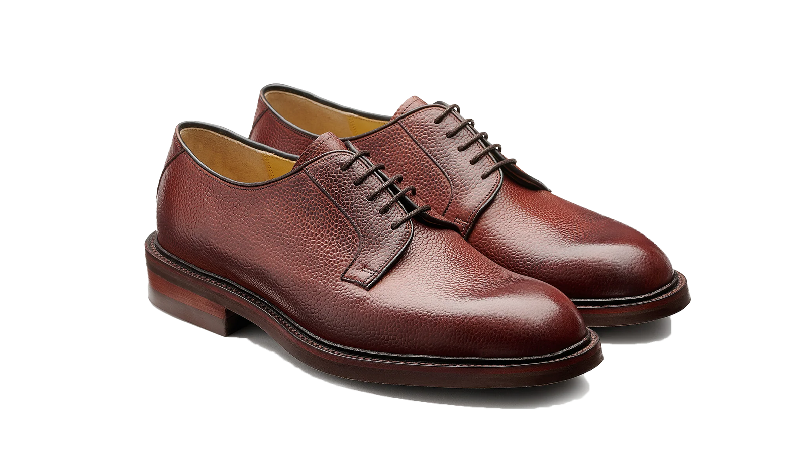 Barker Penrith Oxford Shoes - Cherry Grain