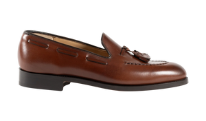 Barker Pevensey Tassled Loafers - Dark Walnut Calf