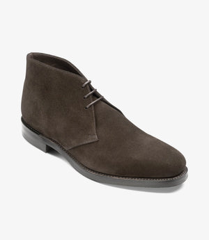 LOAKE Pimlico Chukka boot - Dark Brown Suede