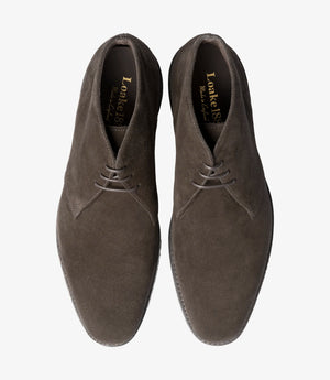 LOAKE Pimlico Chukka boot - Dark Brown Suede