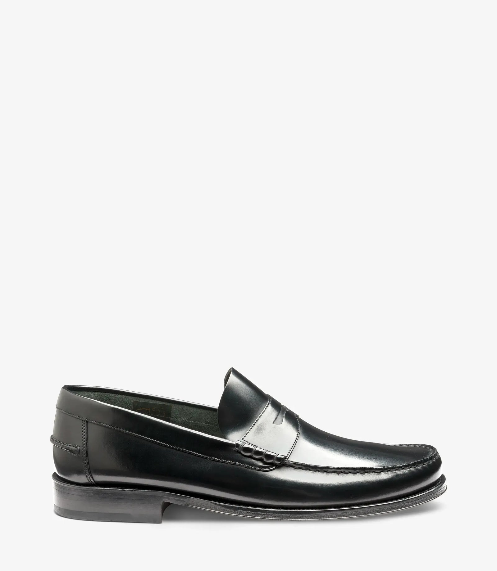 LOAKE Princeton Moccasin shoe - Black