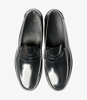 LOAKE Princeton Moccasin shoe - Black