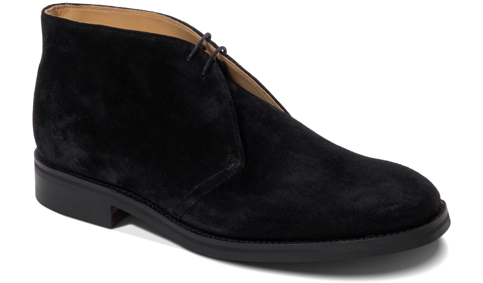 Barker Sandwell Chelsea Boots - Black Suede