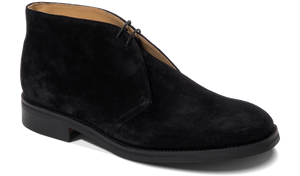 Barker Sandwell Chelsea Boots - Black Suede