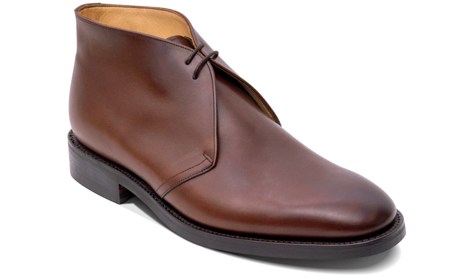 Barker Sandwell Chukka Boots - Walnut Calf