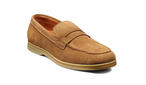 Barker Santiago Loafer - Tan Suede