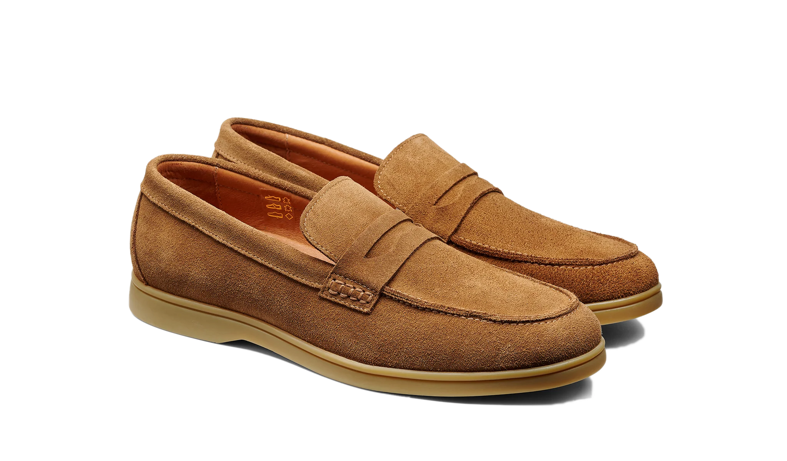 Barker Santiago Loafer - Tan Suede