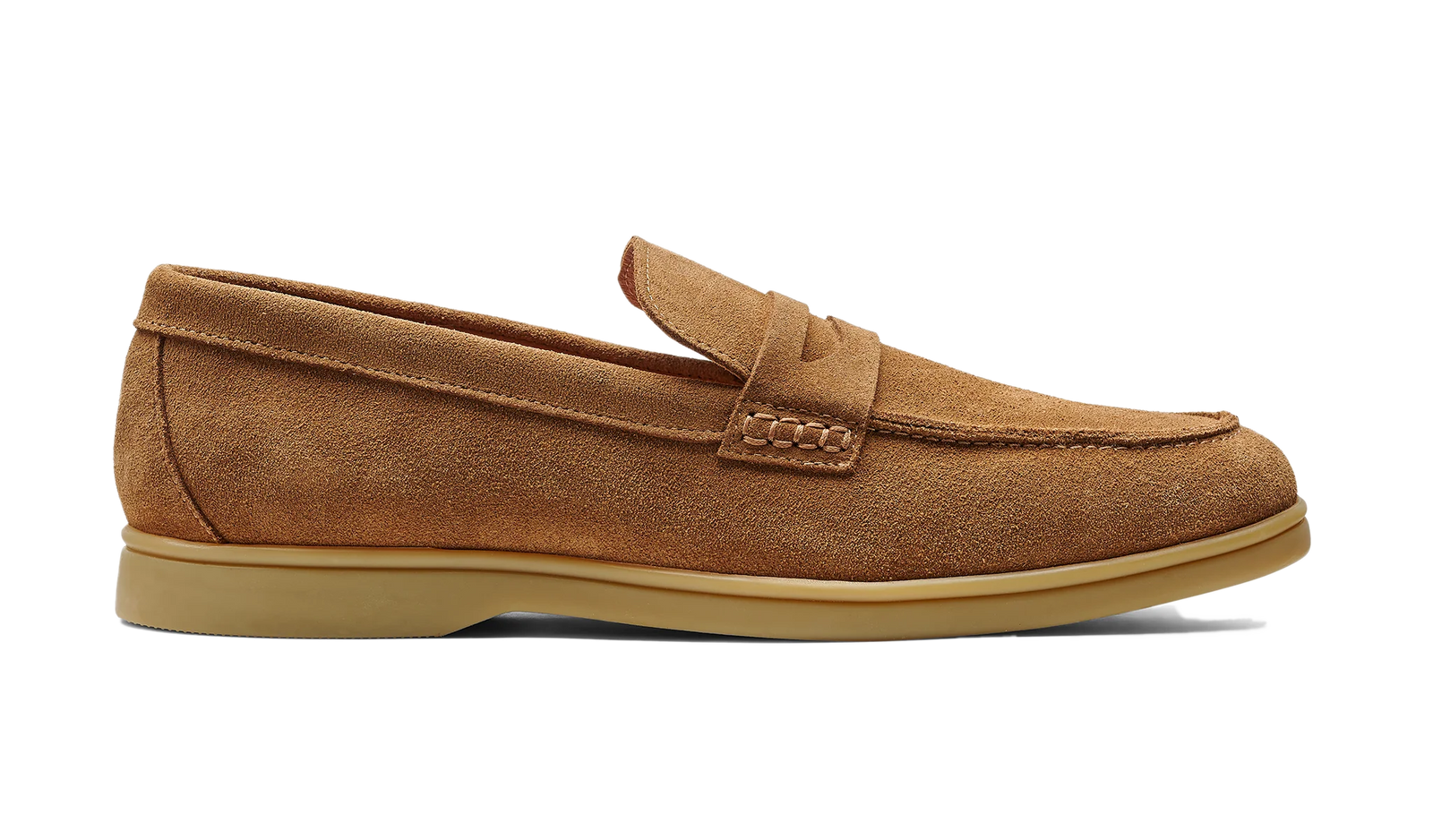 Barker Santiago Loafer - Tan Suede