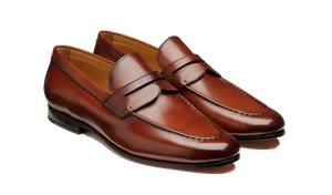 Barker Sawyer Loafer - Walnut Calf