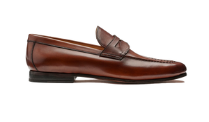 Barker Sawyer Loafer - Walnut Calf