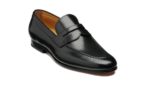 Barker Sawyer Loafer - Black Calf