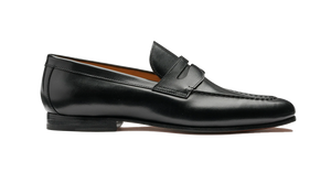 Barker Sawyer Loafer - Black Calf