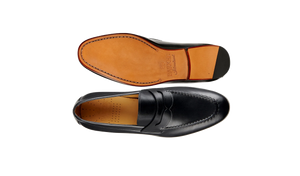 Barker Sawyer Loafer - Black Calf