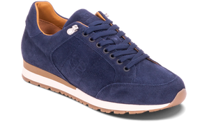 Barker Seb Sneakers - Navy Suede