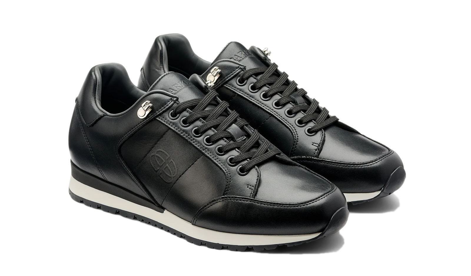 Barker Seb Sneakers - Black Calf