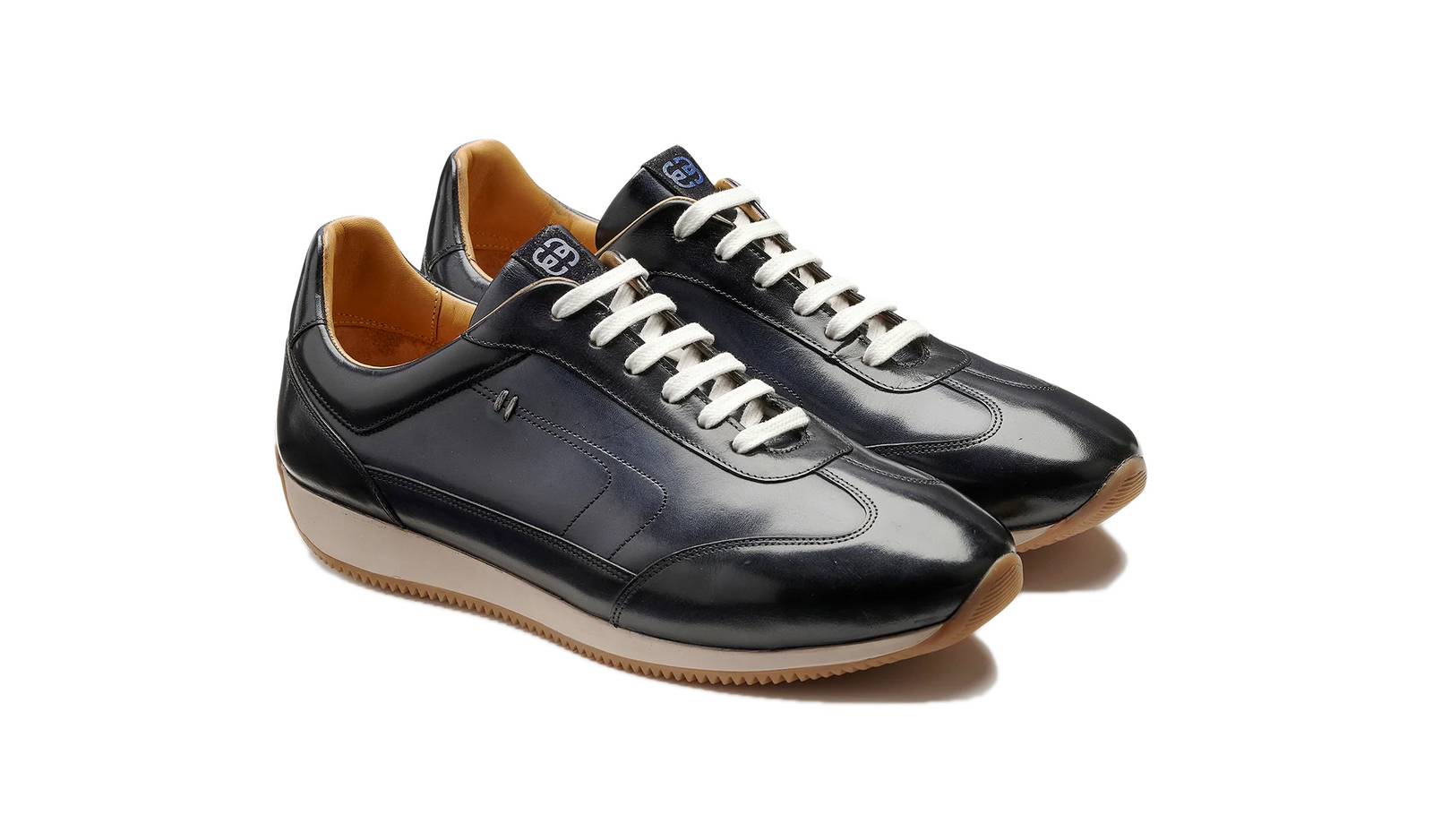 Barker Sharpe Sneakers -  Navy Calf