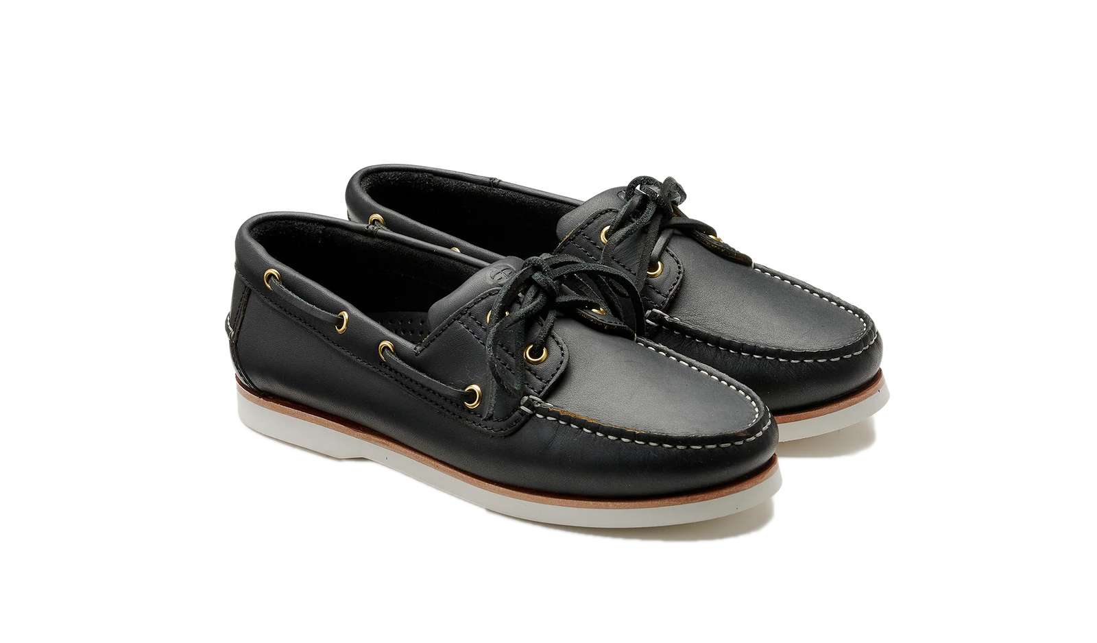 Barker Shannon Pull-Up Leather Shoes - Dark Navy