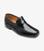 LOAKE Siena Moccasin Shoe - Black