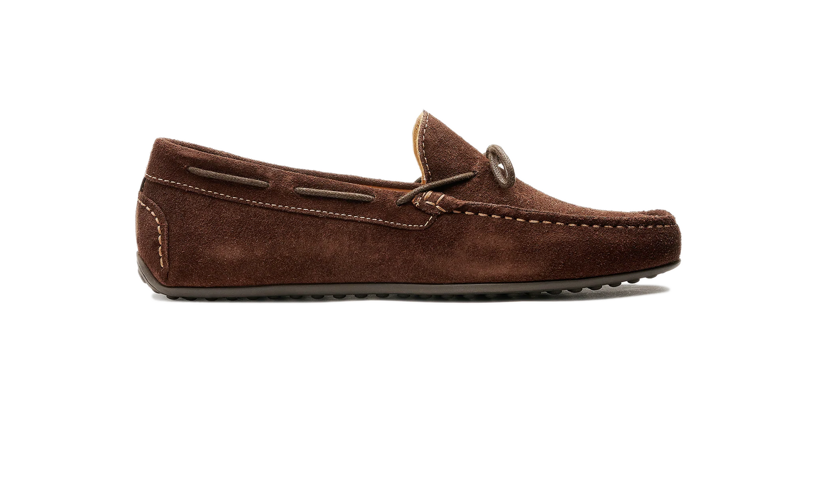 Barker Silverstone Pull-Up - Dark Brown Suede