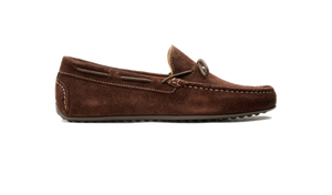 Barker Silverstone Pull-Up - Dark Brown Suede