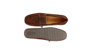 Barker Silverstone Pull-Up - Dark Brown Suede