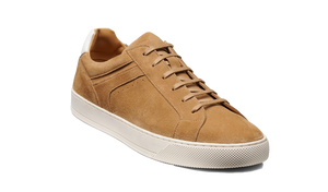 Barker Skylar Sneakers - Copper Suede / White Calf