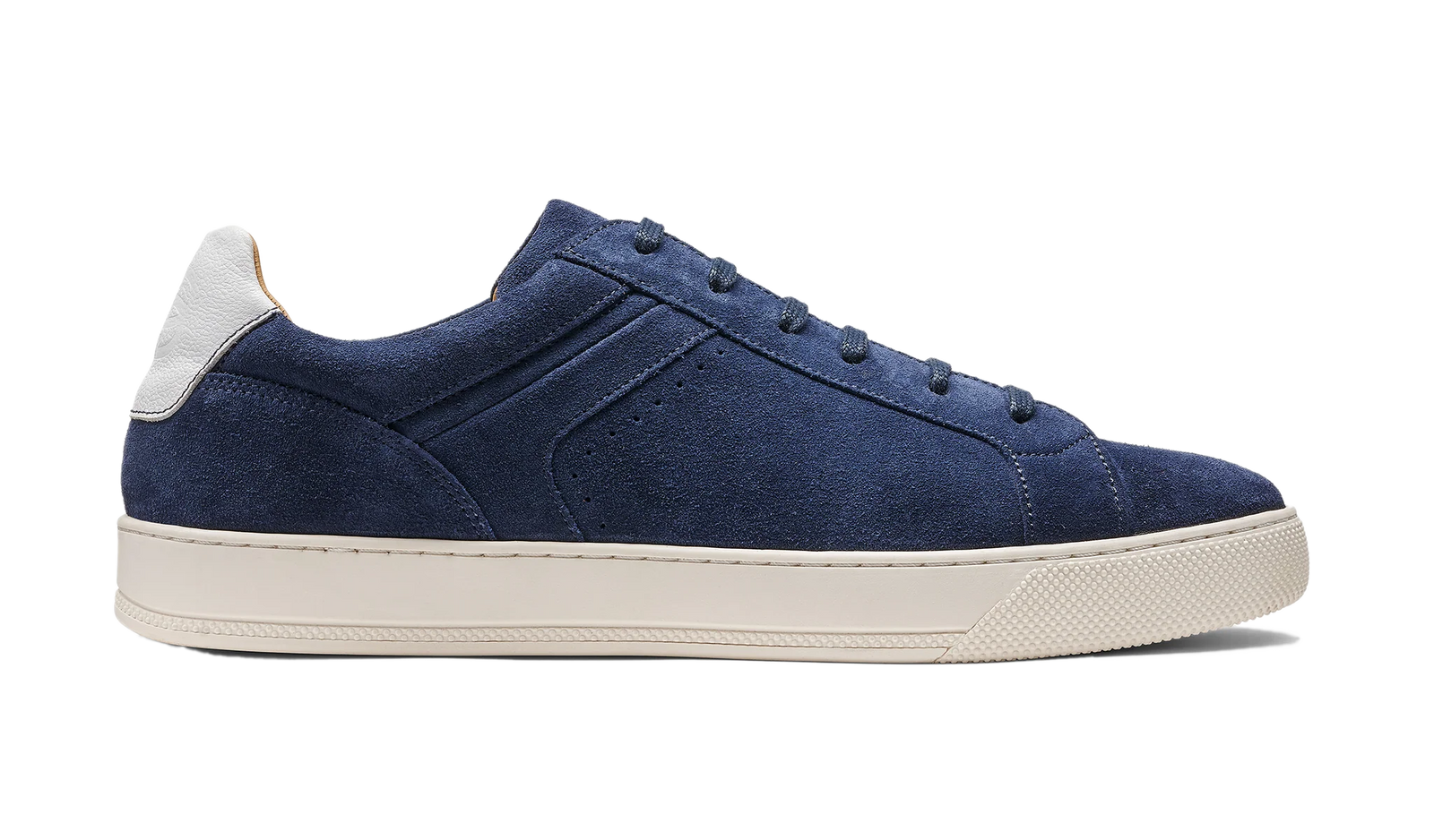 Barker Skylar Sneakers - Navy Suede / White Calf