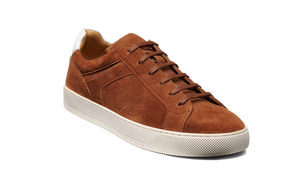 Barker Skylar Sneakers - Camel Suede / White Calf
