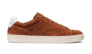 Barker Skylar Sneakers - Camel Suede / White Calf