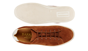 Barker Skylar Sneakers - Camel Suede / White Calf