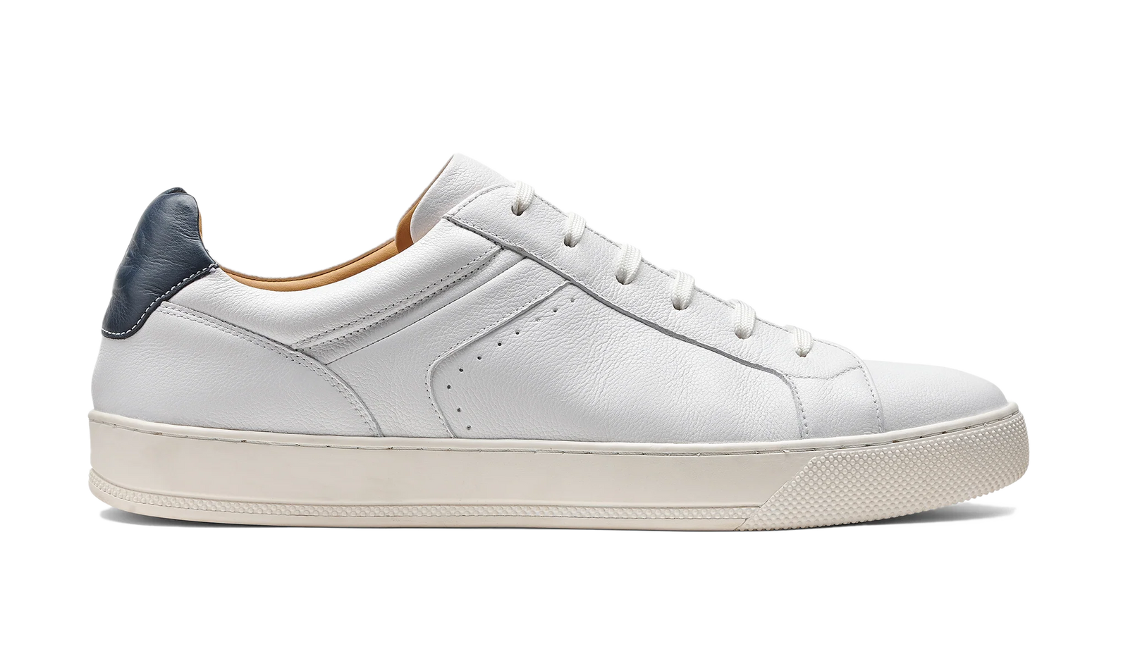 Barker Skylar Sneakers - White Calf / Black Calf