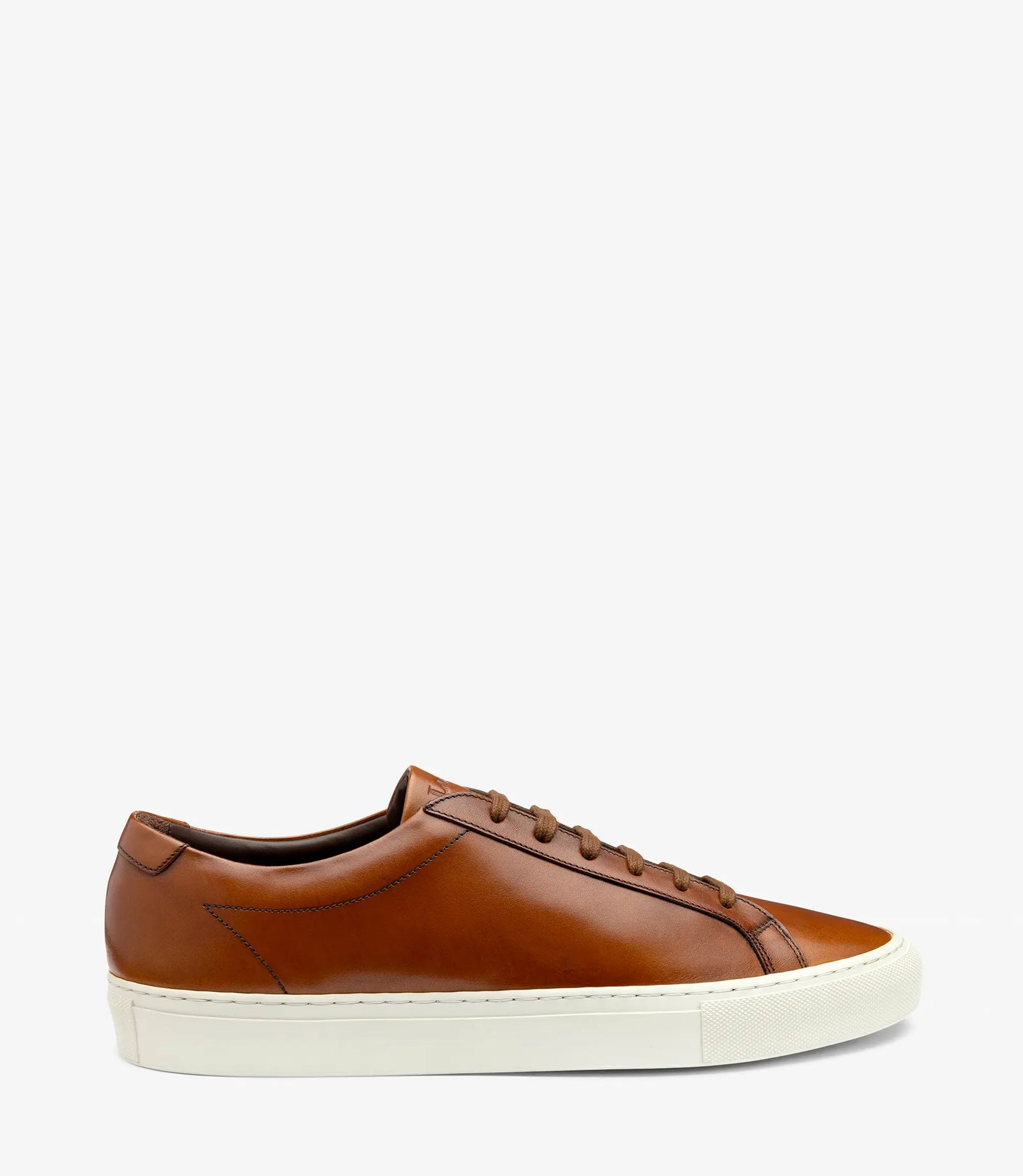 LOAKE  Sprint - Leather Sneakers -  Chestnut