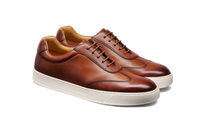 Barker Stig Sneakers - Tan Alcohol Wash