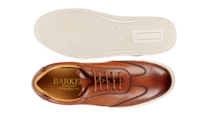 Barker Stig Sneakers - Tan Alcohol Wash