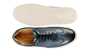 Barker Stig Sneakers - Blue Alcohol Wash