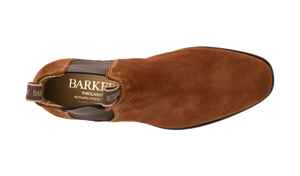 Barker Sutton Chelsea Boot - Old Snuff Suede