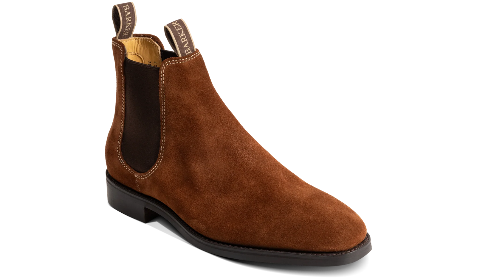 Barker Sutton Chelsea Boot - Old Snuff Suede