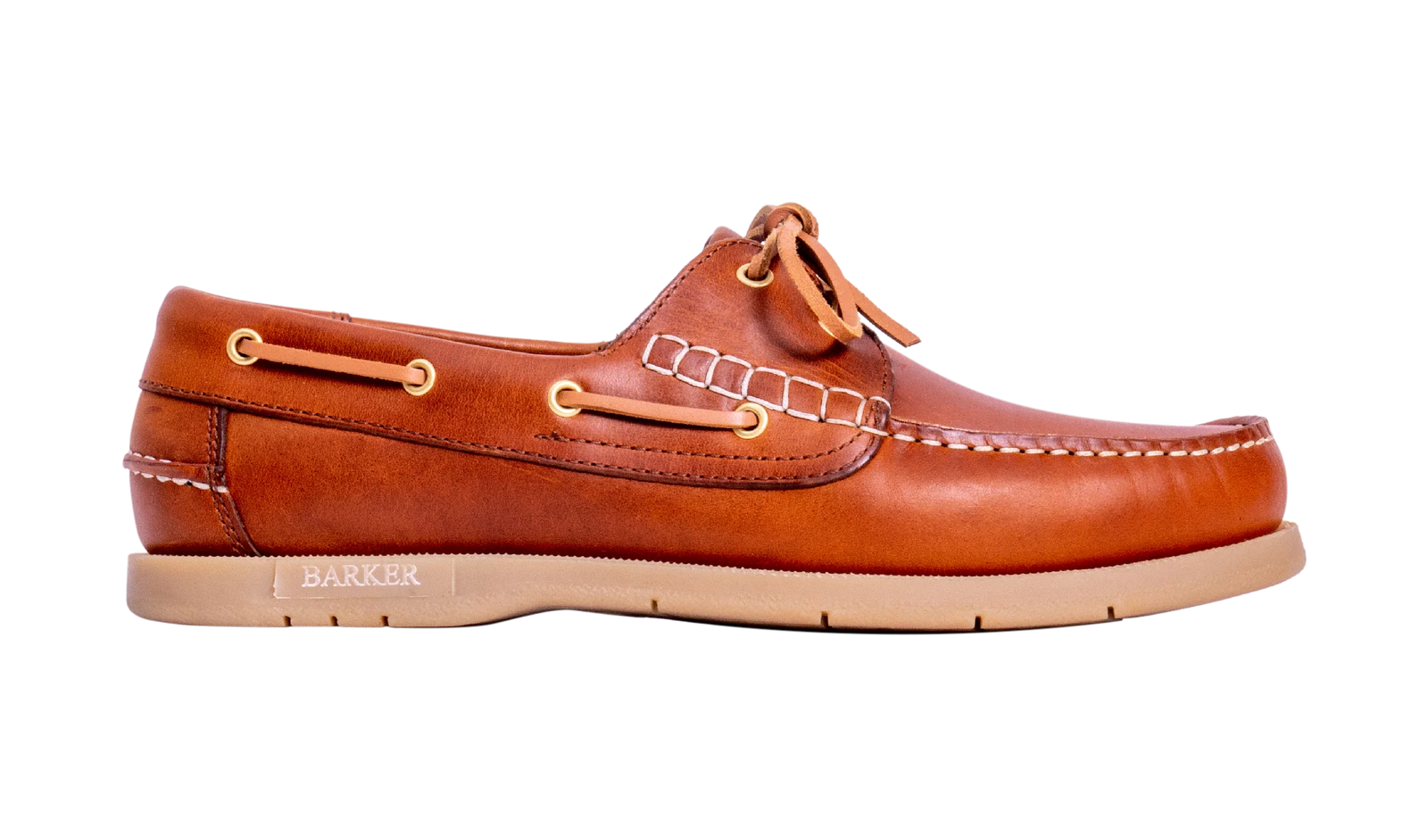 Barker Wallis Moccasin Shoe - Tan Pull Up