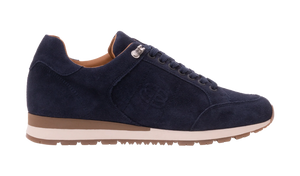 Barker Seb Sneakers - Navy Suede