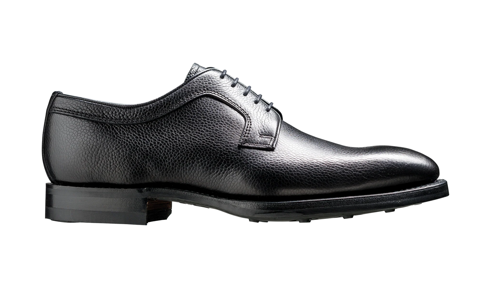 Barker Skye Versatile Derby Shoe -Black Grain